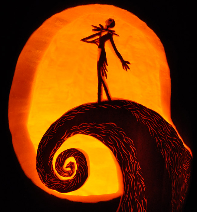 Pumpkin Carving: Jack Skellington - Noel